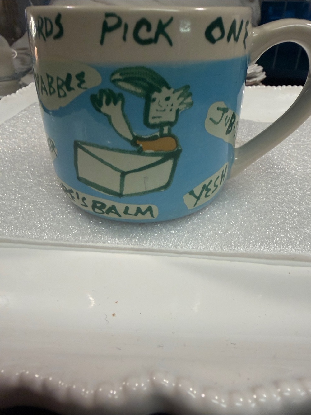 Late Night with Conan O'Brien "Loss for Words" CONAN O'BRIEN RARE MUG
